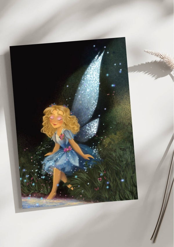 Illustratieprint – Elfje