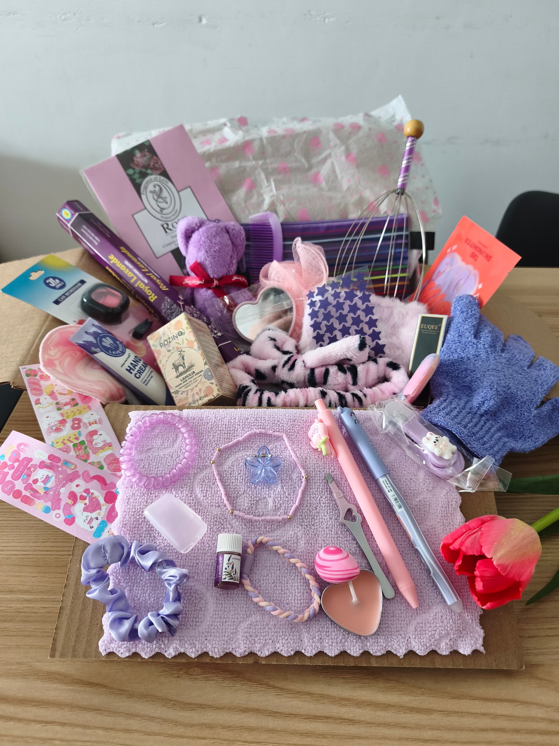 Box à thème couleur ultra kawaii