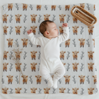 Mousseline vache highland