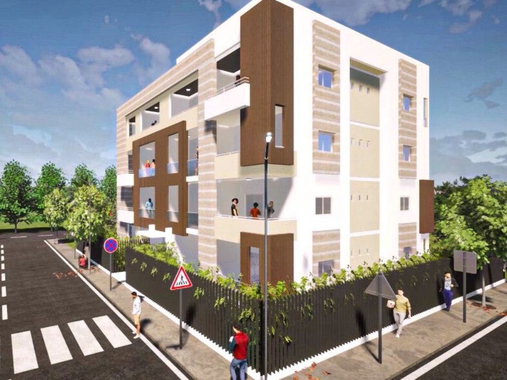 Projet d'immeubles R+3