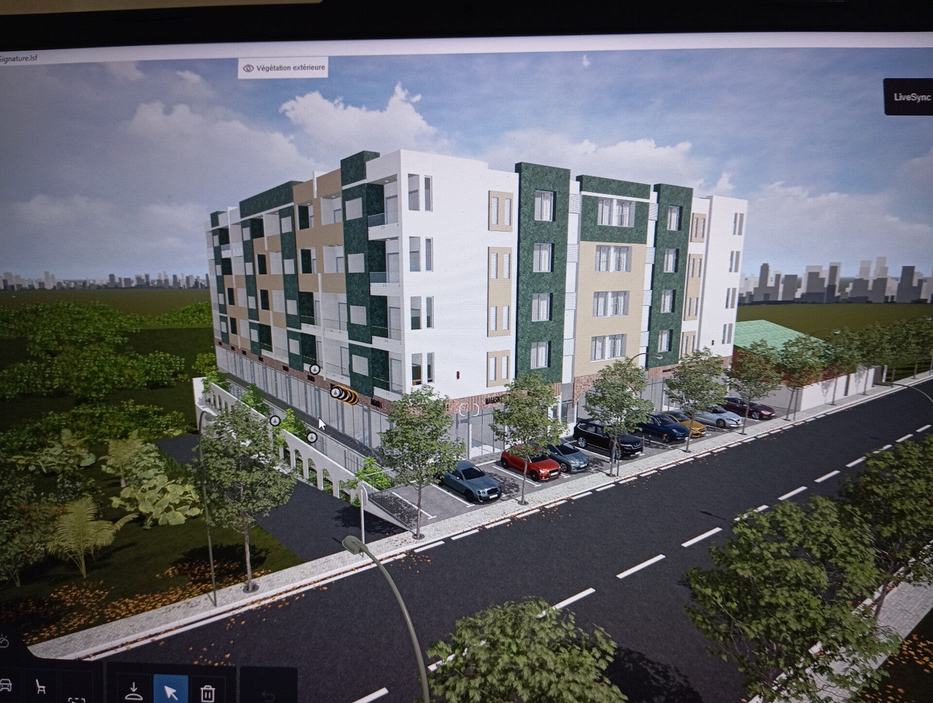 Projet d'immeubles R+3