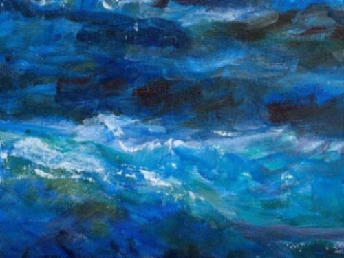 Branding in de Noordzee