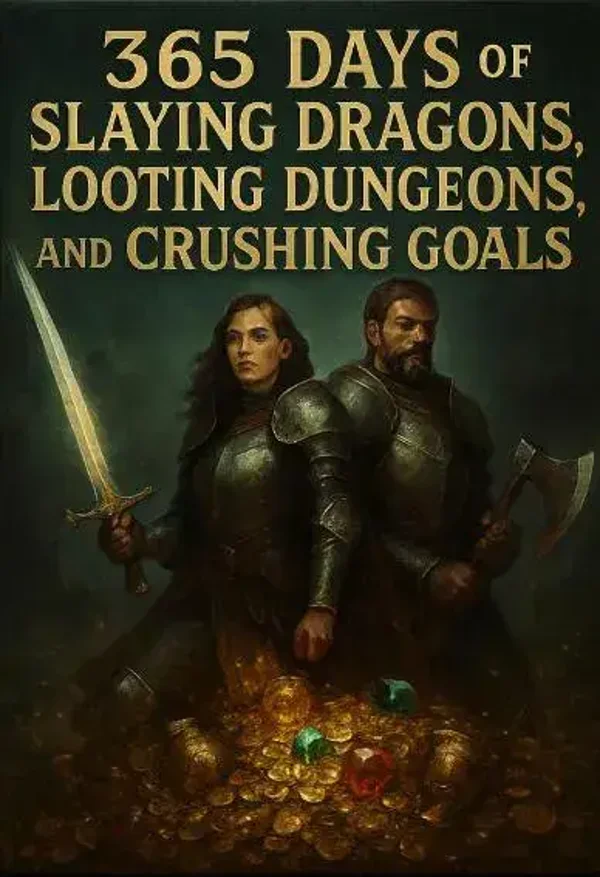 365 Days of Slaying Dragons Looting Dungeons and Crushing Goals