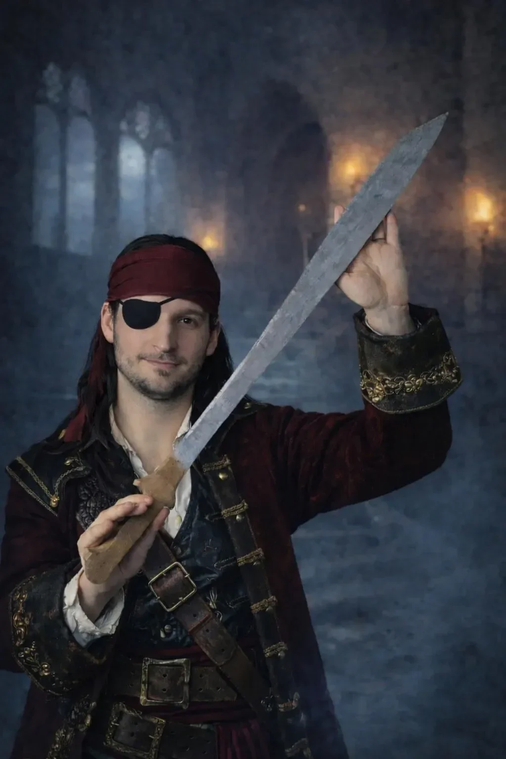 Captain's Aid Wooden Cutlass