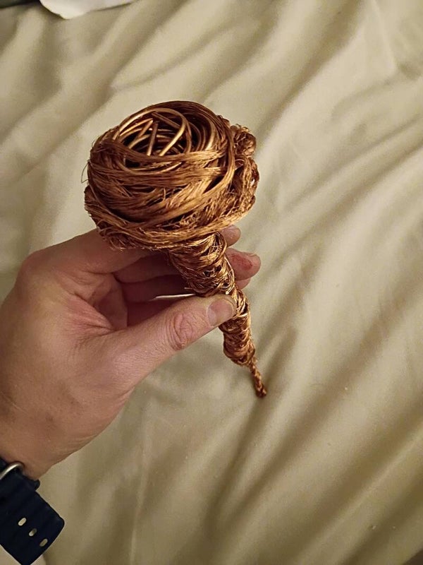 Copper Wire Roses
