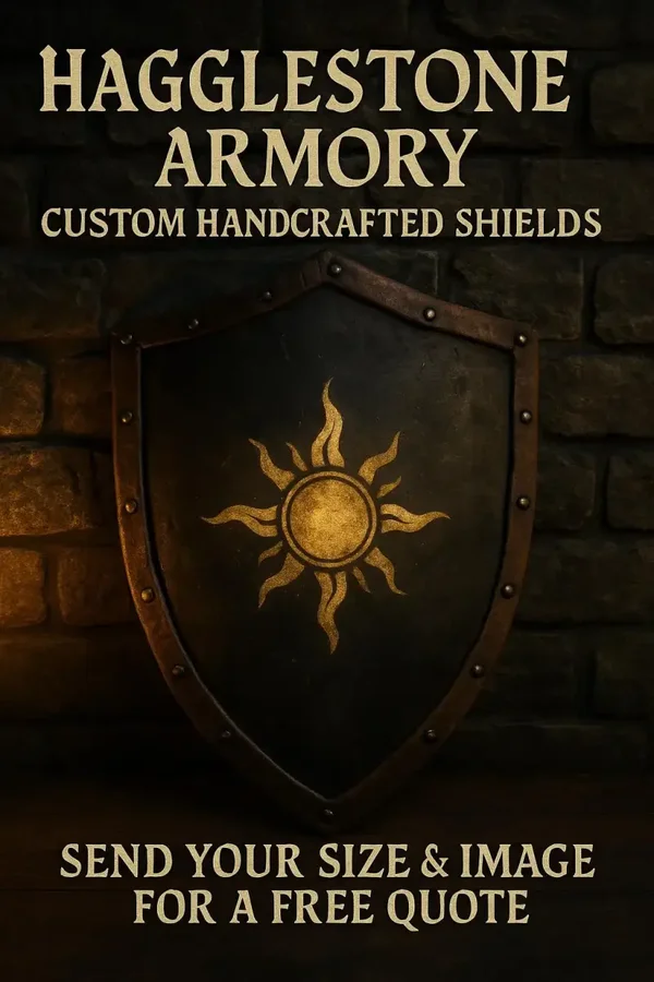 Custom Order Wooden Shields