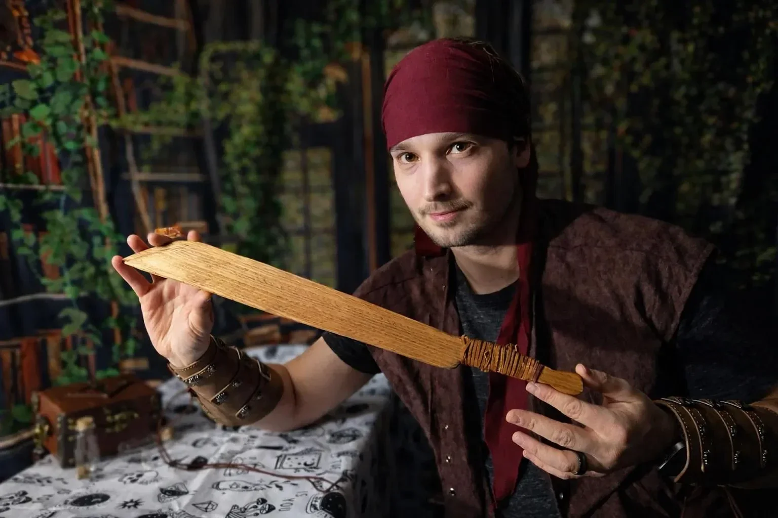 Wayfarer's Wooden Short Sword