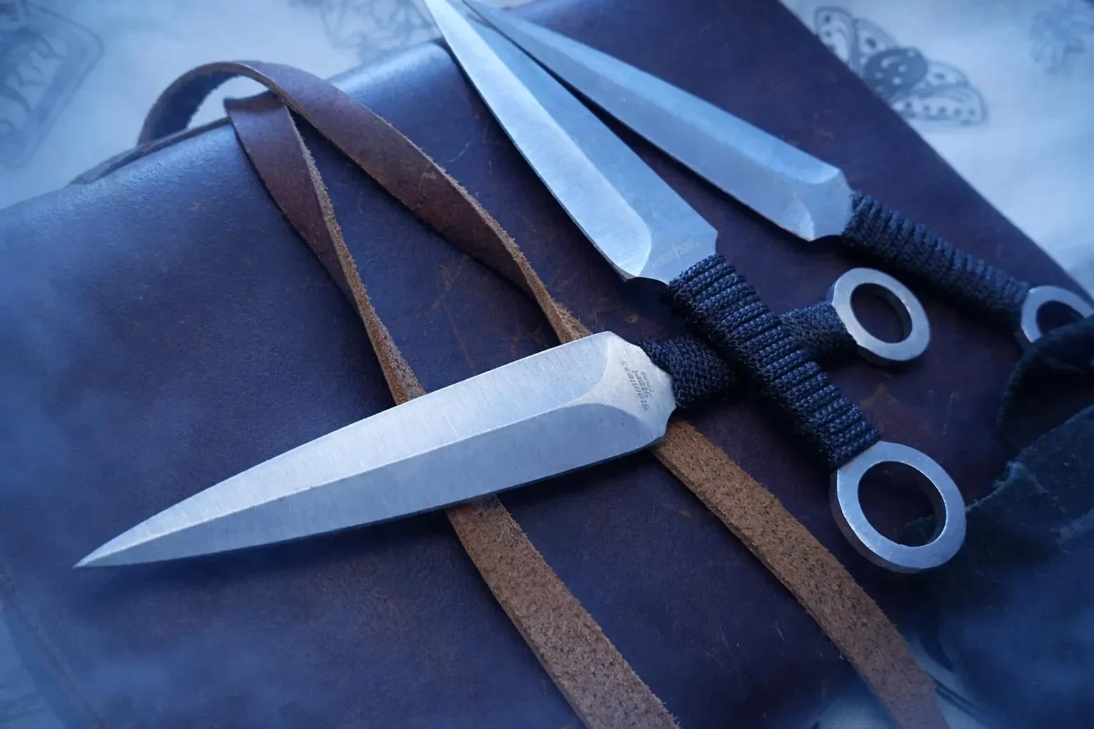 Stainless Steel Throwing Knives (Set of Three)