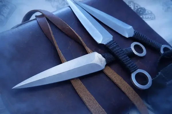 Stainless Steel Throwing Knives (Set of Three)