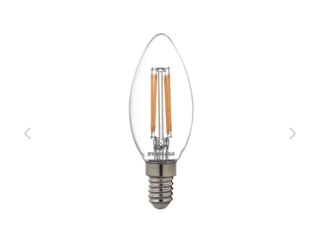 Sylvania kynttilälamppu 6W 806 lm 827