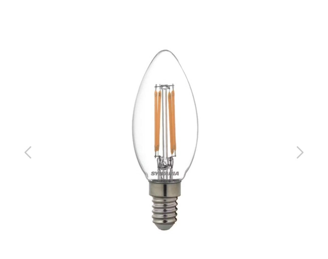 Sylvania kynttilälamppu 4.5 W 470 lm 827
