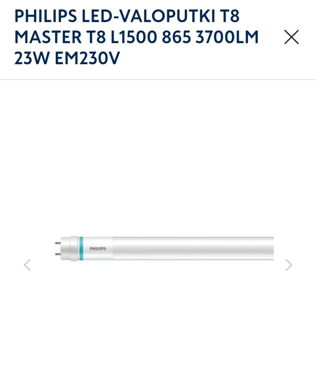 Philips LED valoputki 23 W 3700 lm 865