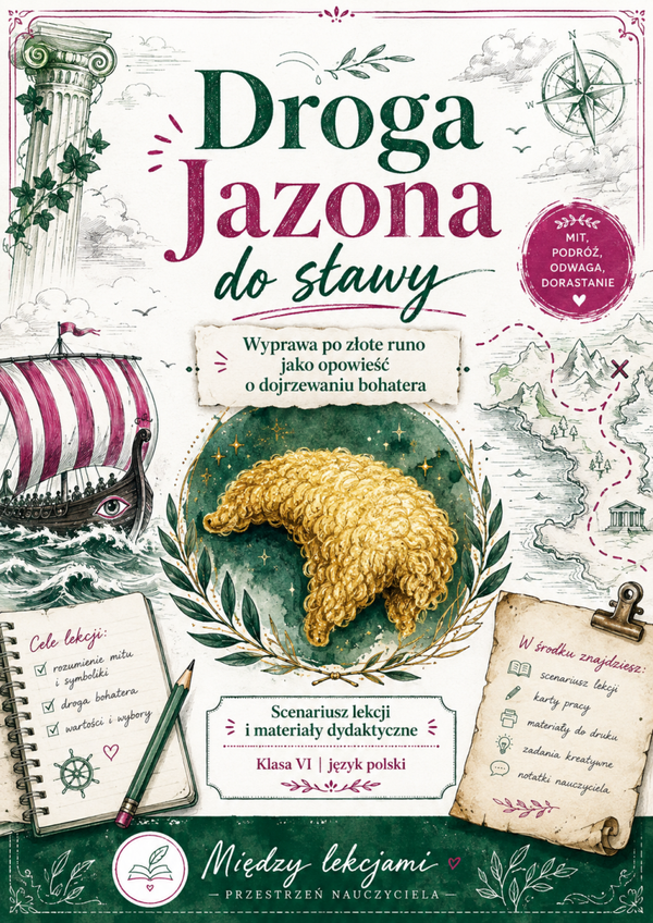 Jazon i złote runo – droga po sławę czy próba odpowiedzialności? | Scenariusz lekcji/konspekt