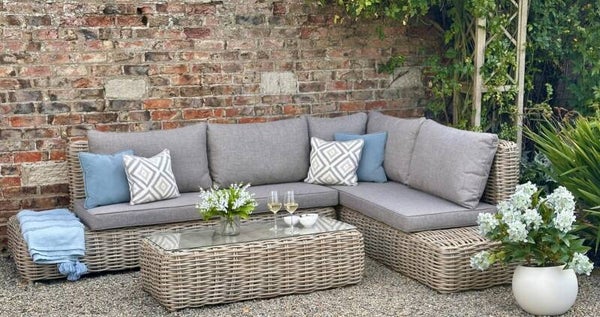 Amalfi Collection Outdoor Large Corner Set