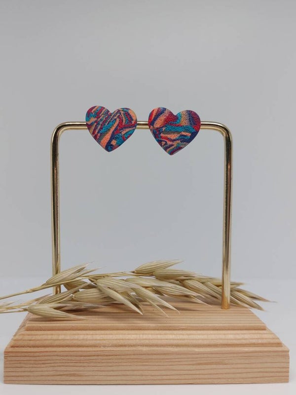 kleurrijke hartjesoorstekers