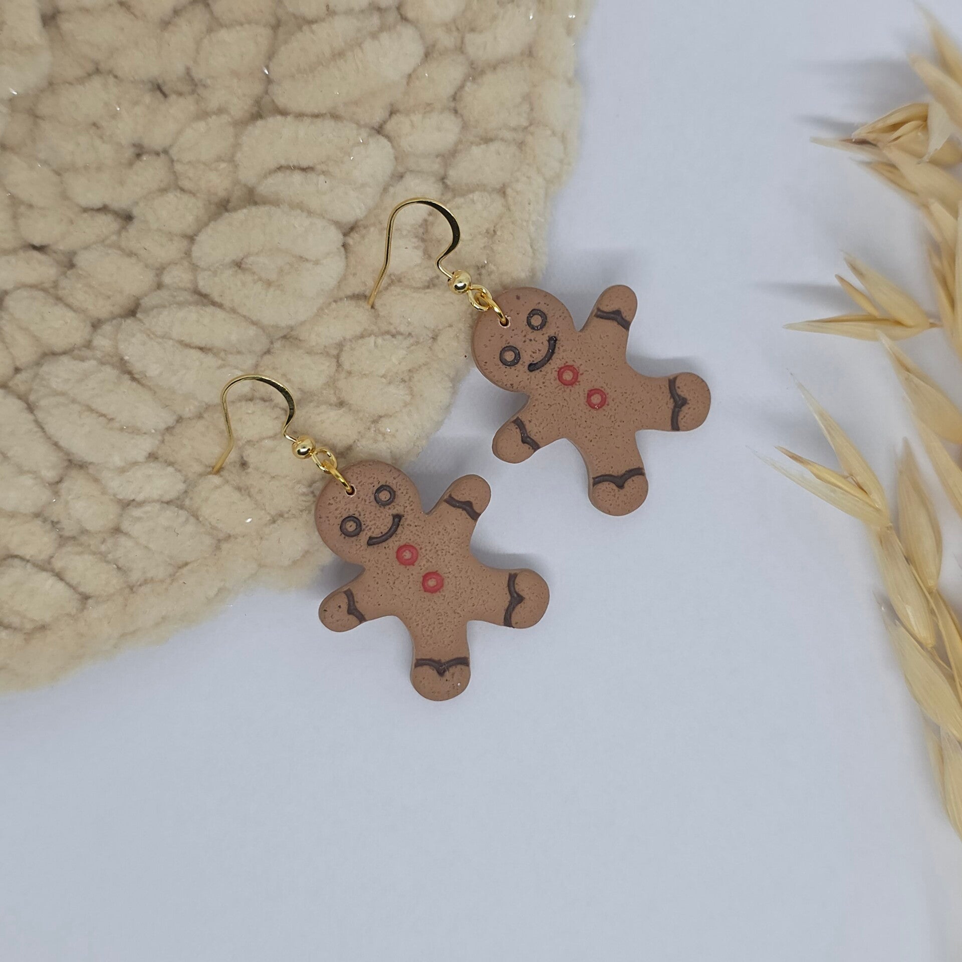 vrolijke koekenmannetjes oorbellen