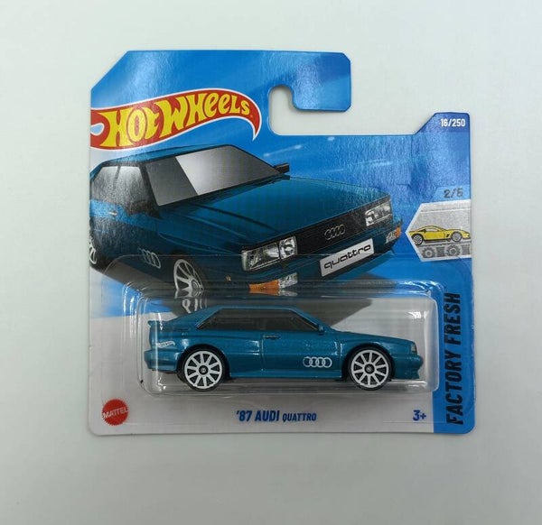 Modellino '87 Audi Quattro - 1/64 Hot Wheels
