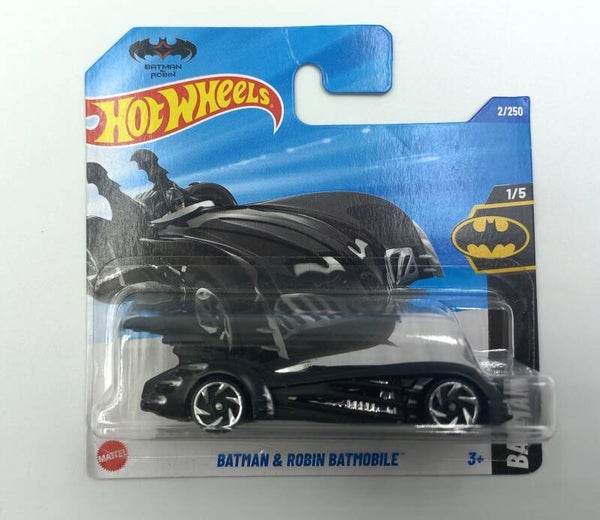 Modellino Batman & Robin Batmobile - 1/64 Hot Wheels
