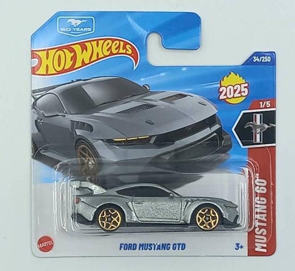 Modellino Ford Mustang GTD - 1/64 Hot Wheels