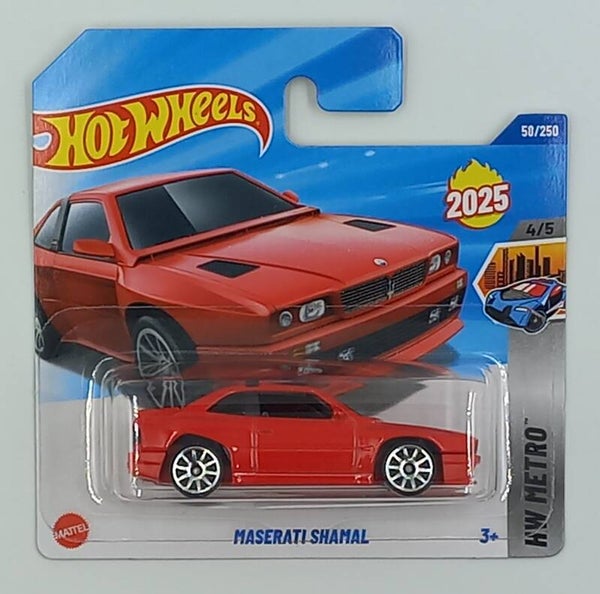 Modellino Maserati Shamal - 1/64 Hot Wheels