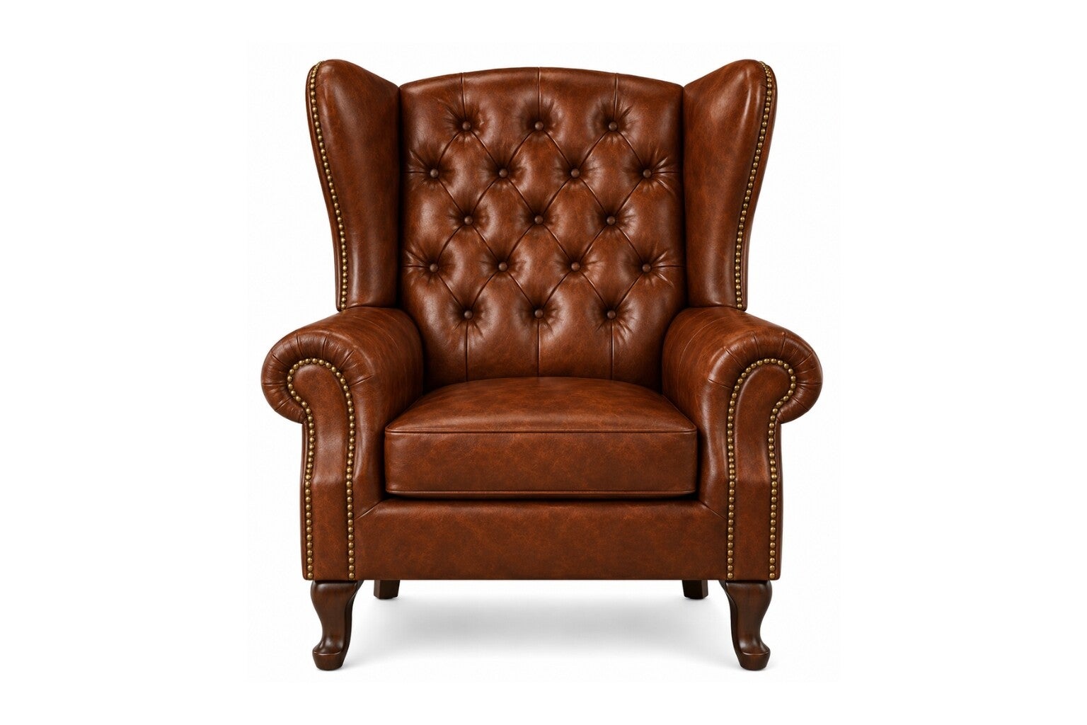 Chesterfield Fauteuil Bruin