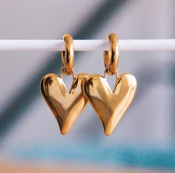 Oorringen met hart