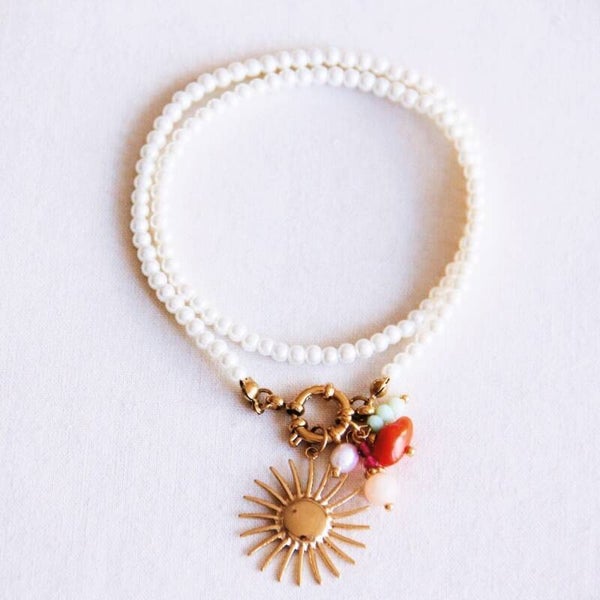 Ketting - White Sun Candy