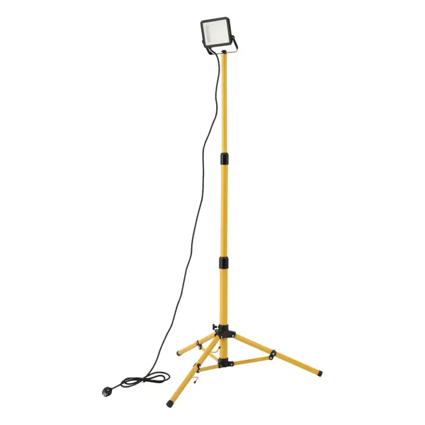 Arbeidslys - 4 x LED-lamper med stativ - 20 000 lumen