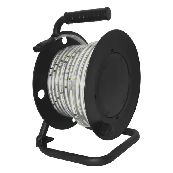 Arbeidslys - LED-trommel 25 meter med 20 000 lumen