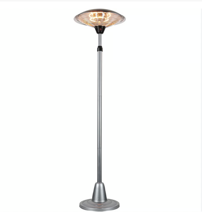 2 stk terrassevarmer med gulvstativ - 4000W