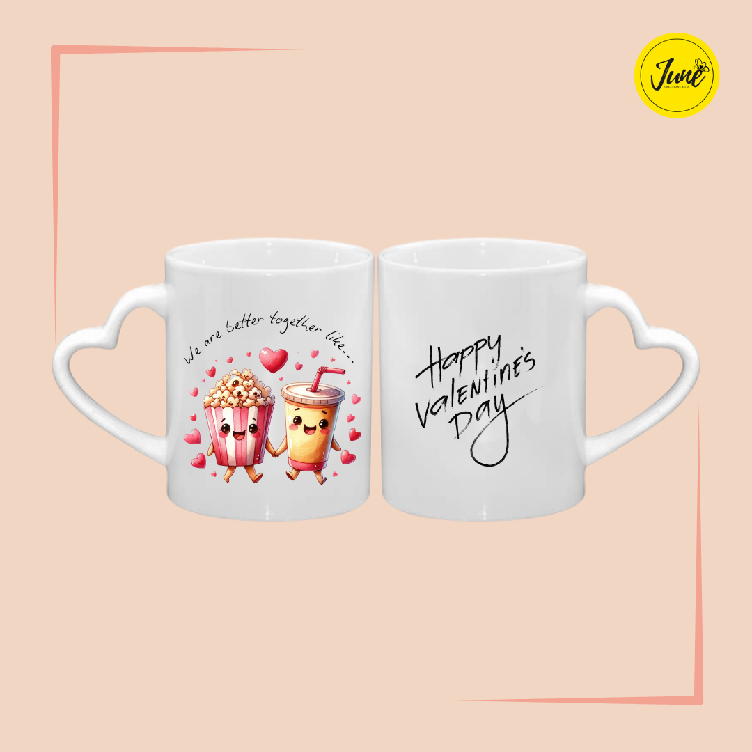 Popcorn and Soda mug