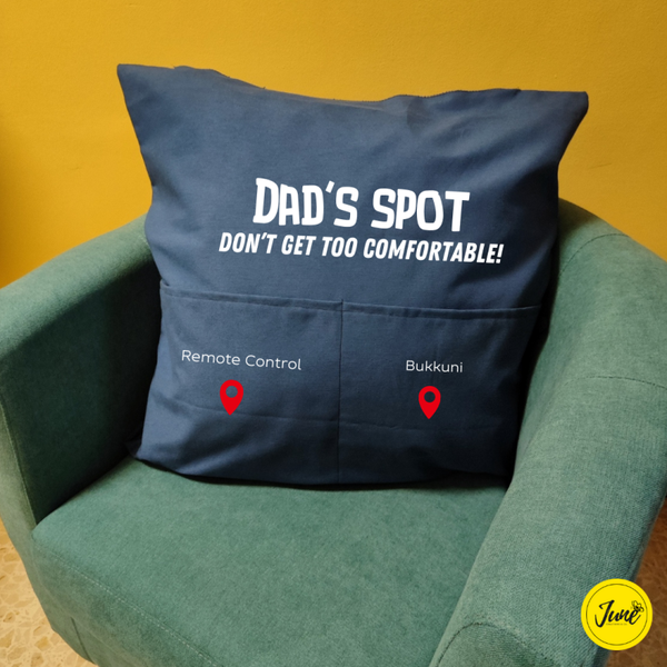 Dad's Spot cushion [EN]