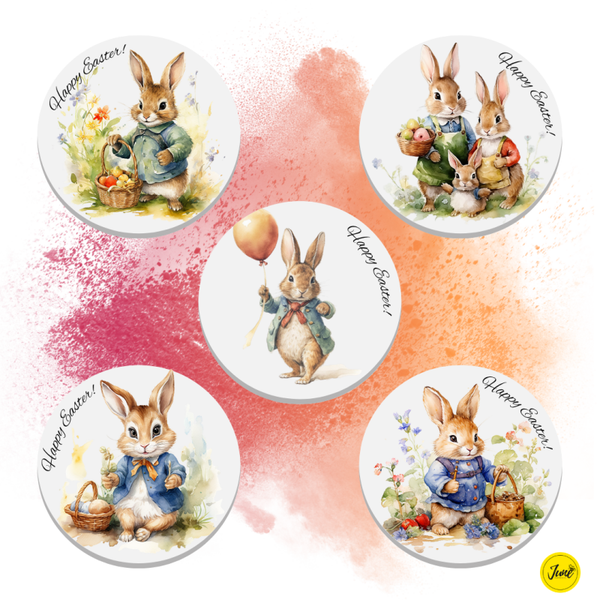 Easter Coasters (set of 5)