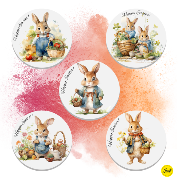 Easter Coasters (set of 5)