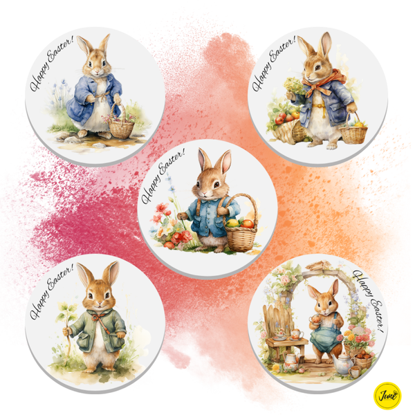 Easter Coasters (set of 5)