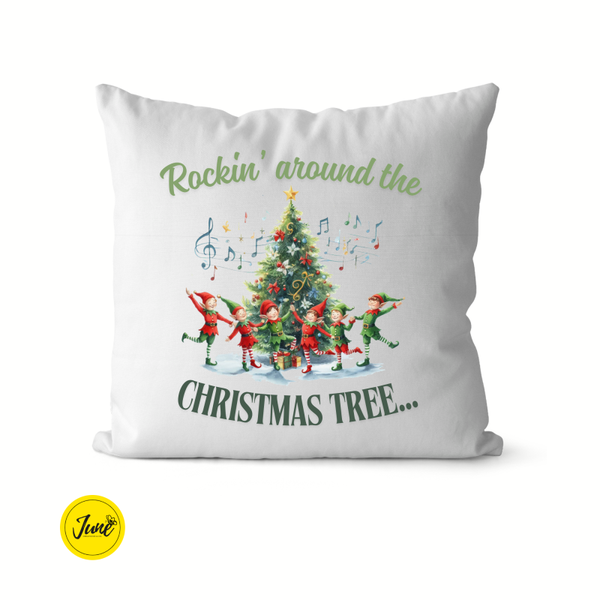 Rockin' around the Christmas Tree - Cushion