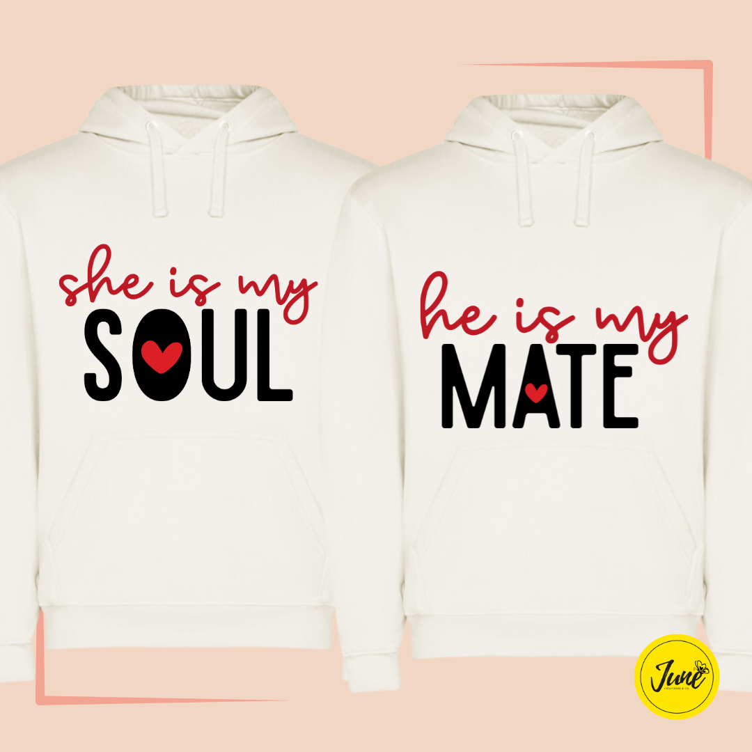 Soul + Mate - Couple's matching garment (Valentines)