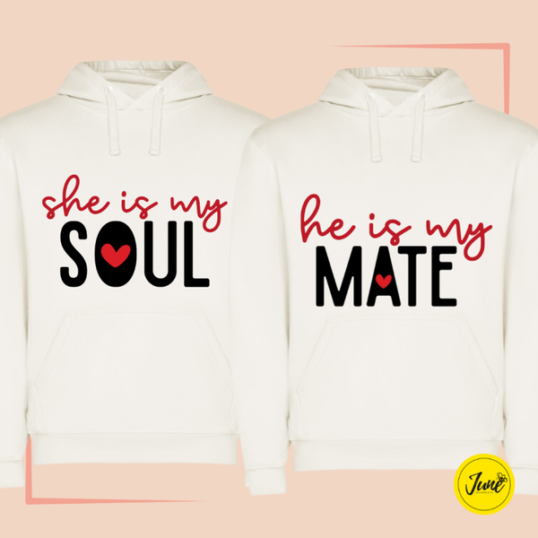 Soul + Mate - Couple's matching garment (Valentines)