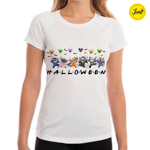 Stitch with balloons - Halloween t-shirt