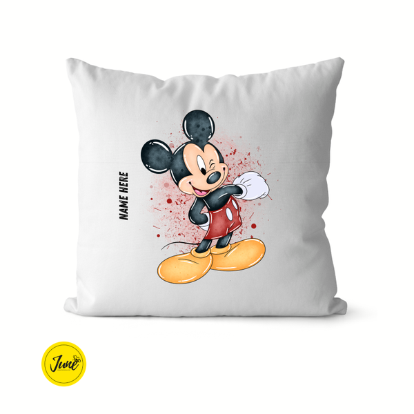 Winking Mickey Mouse cushion