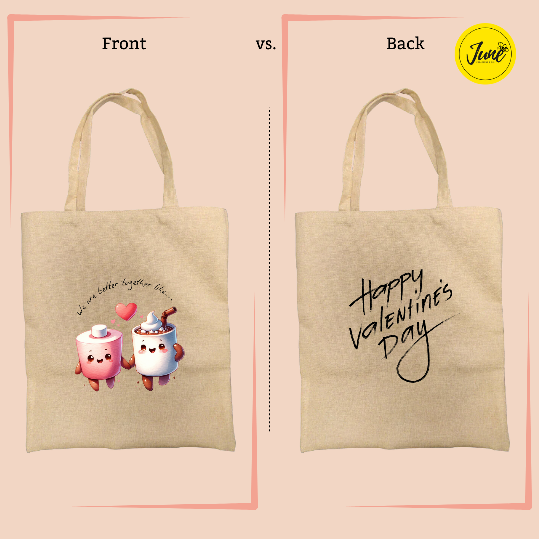 Marshmallow and Hot chocolate Tote Bag