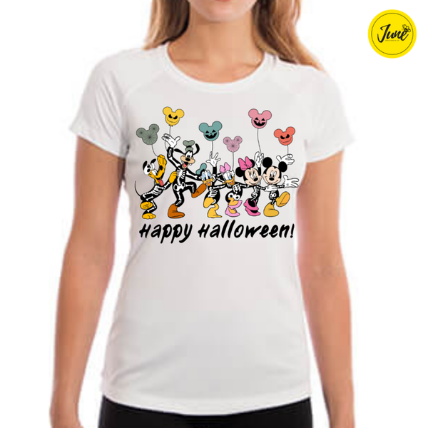 Mickey & Friends (skeleton) - Halloween t-shirt