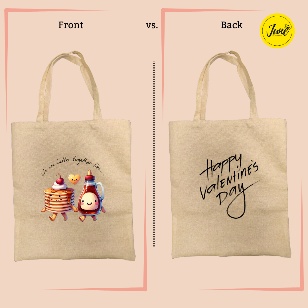 Pancake and Maple Syrup Tote Bag