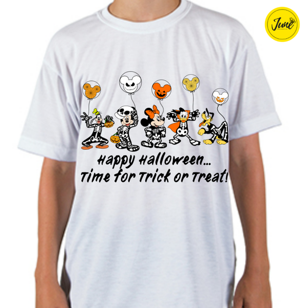 Mickey & Friends (Trick or Treat) v.2 - Halloween t-shirt