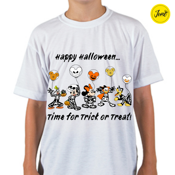 Mickey & Friends (Trick or Treat) v.3 - Halloween t-shirt