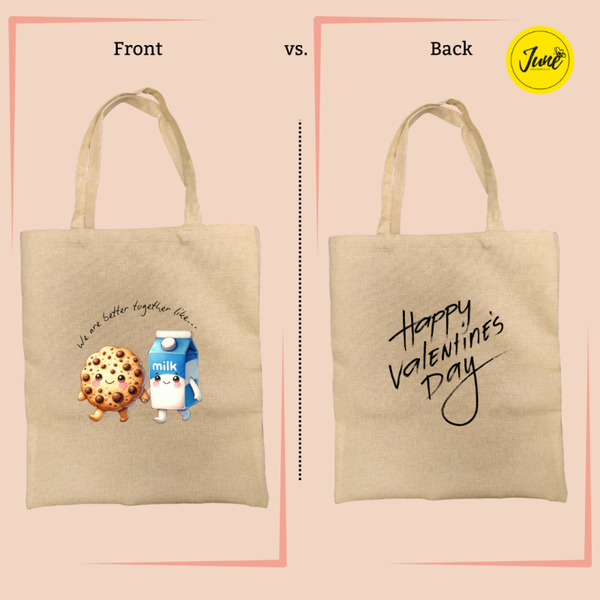 Cookie and Milk Tote Bag