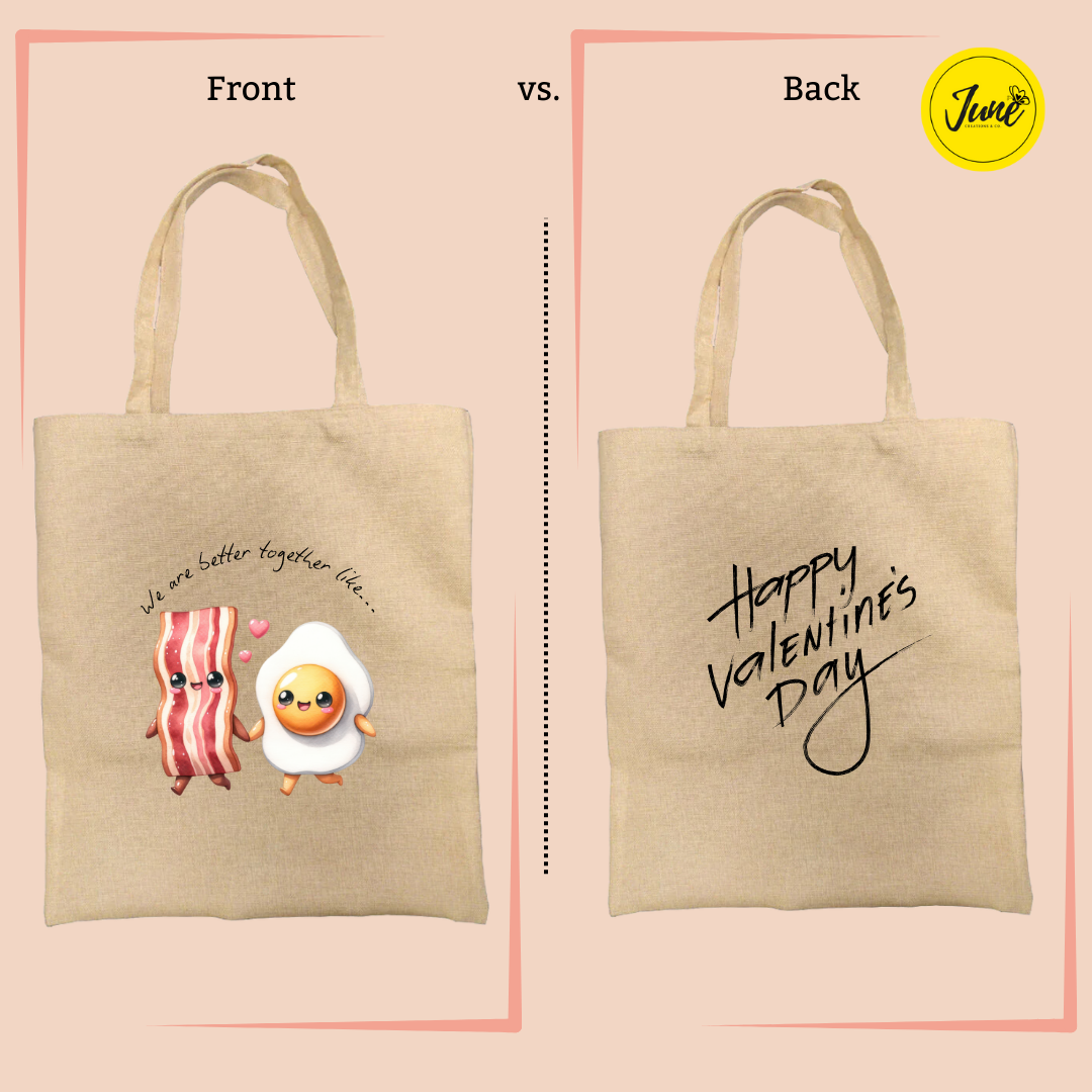 Bacon and Fried Egg Tote Bag