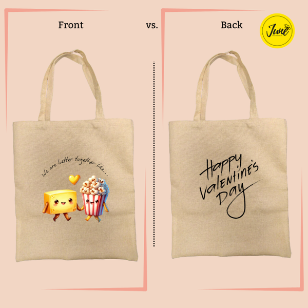 Butter and Popcorn Tote Bag