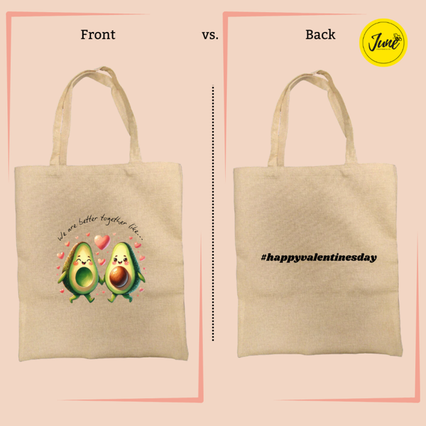 Avocados Tote Bag #hashtag