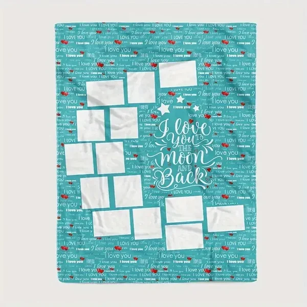 Turquoise blanket - Add photos